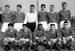 Photo de l'équipe de l'ASSE saison 1956-1957