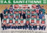 Photo de l'équipe de l'ASSE saison 1984-1985