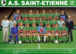 Photo de l'équipe de l'ASSE saison 1986-1987