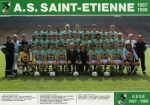 Photo de l'équipe de l'ASSE saison 1987-1988