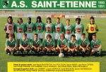 Photo de l'équipe de l'ASSE saison 1990-1991