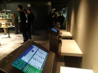 Bornes interactives du Musée des verts