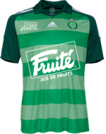 Maillot de football à domicile de l'ASSE 2009-2010