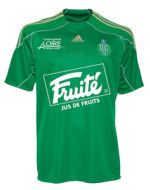 Maillot de football à domicile de l'ASSE 2009-2010